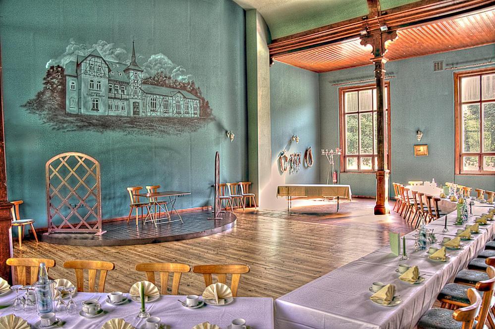 Gasthof Schloss Hubertus Ерфурт Екстер'єр фото